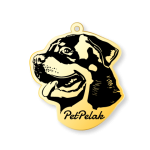 پلاک قلاده سگ طرح روتوایلر Rottweiler