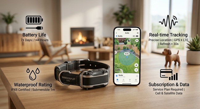 قلاده‌های GPS دار سگ